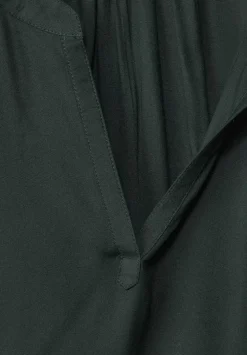 Blusenshirt In Unifarbe