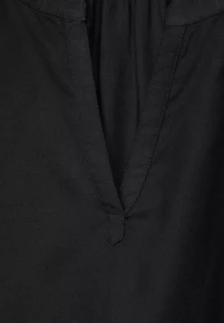 Blusenshirt In Unifarbe