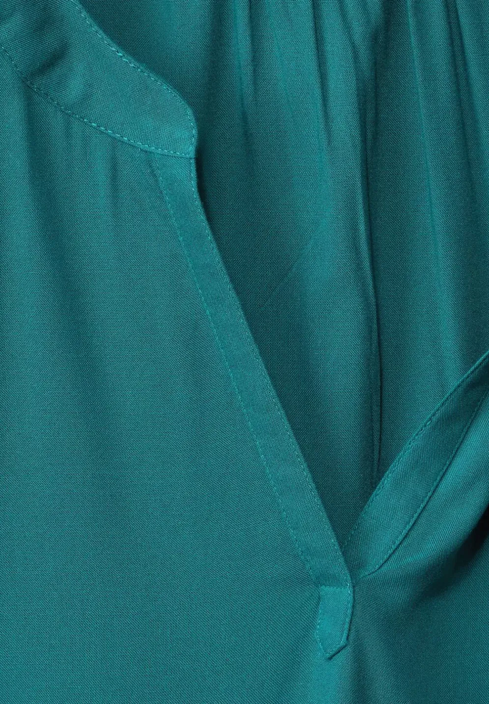 Blusenshirt In Unifarbe