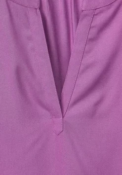 Blusenshirt In Unifarbe
