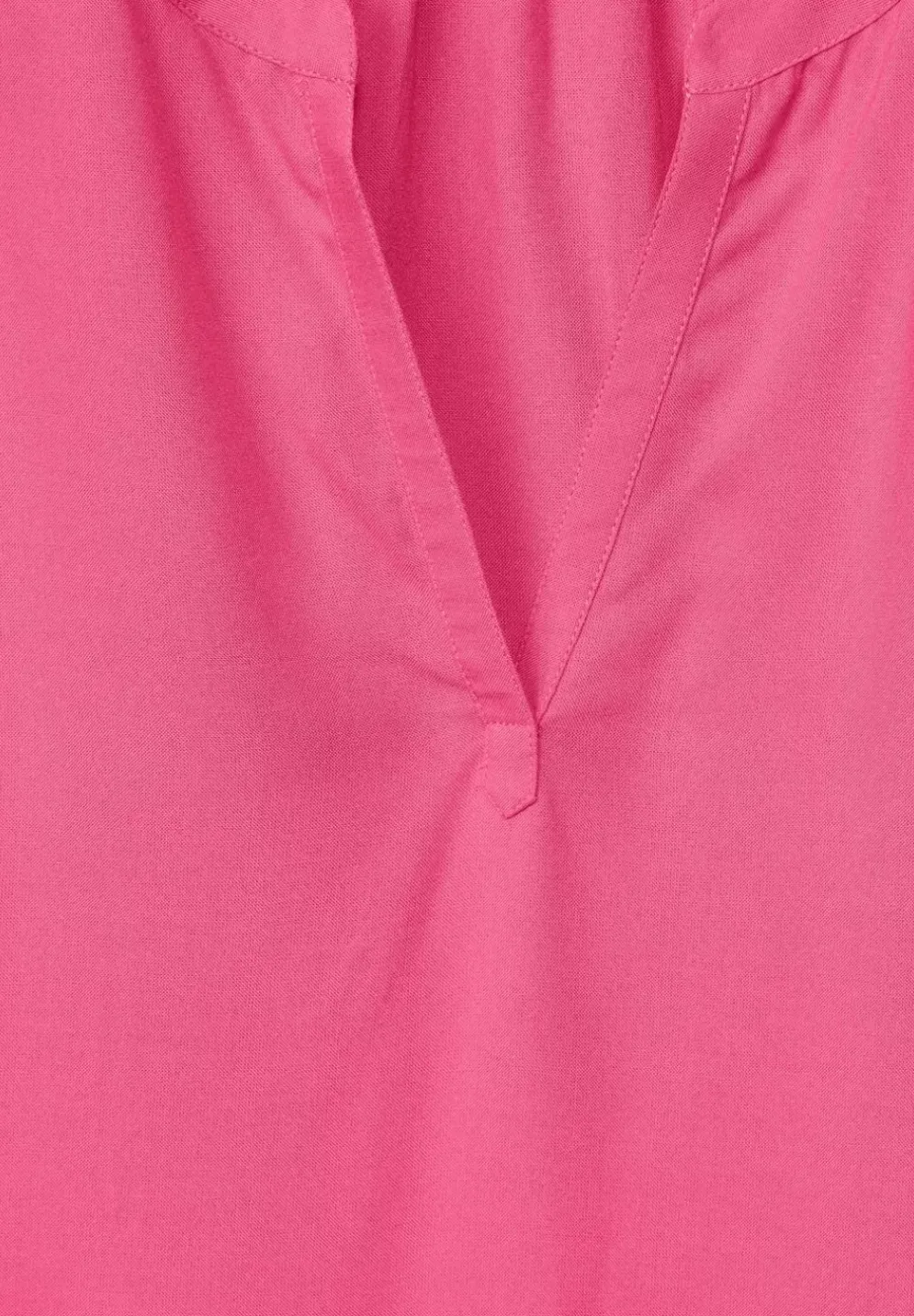 Blusenshirt In Unifarbe