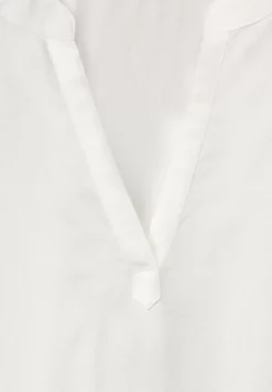 Blusenshirt In Unifarbe