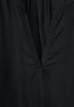 Blusenshirt In Unifarbe