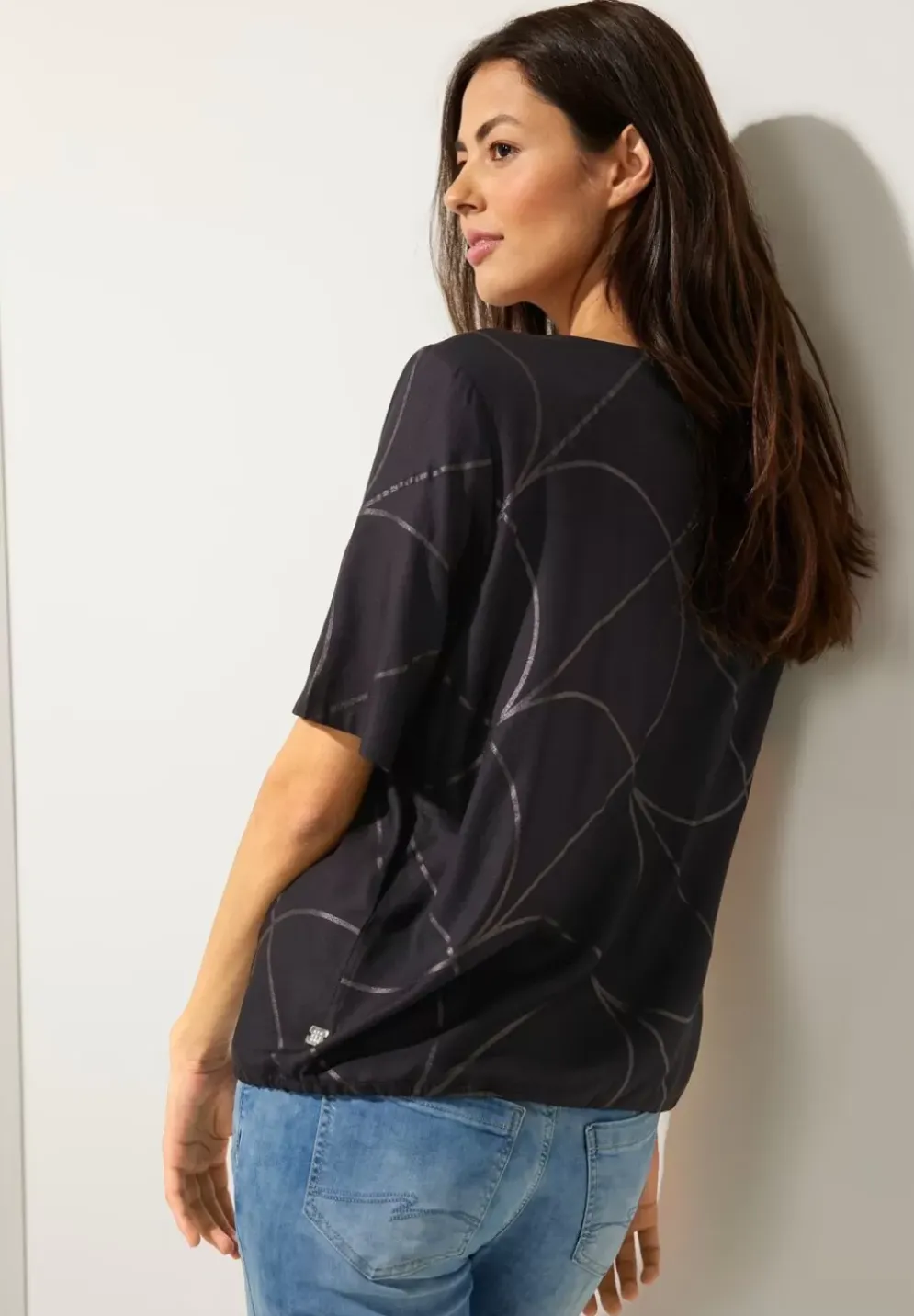 Blusenshirt In Viskose