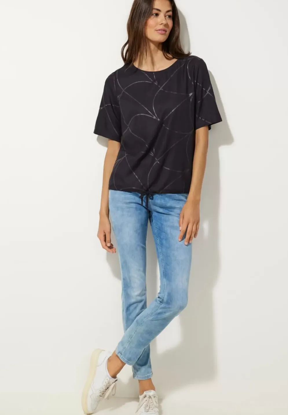 Blusenshirt In Viskose
