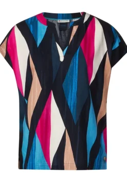 Blusenshirt Mit Print