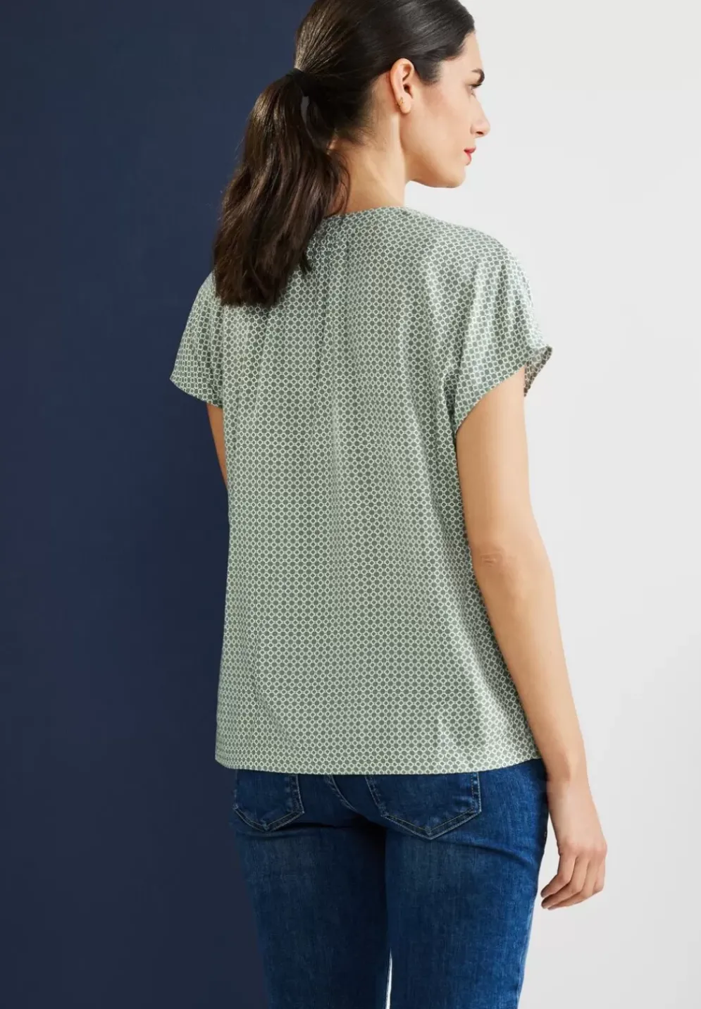Blusenshirt Mit Print
