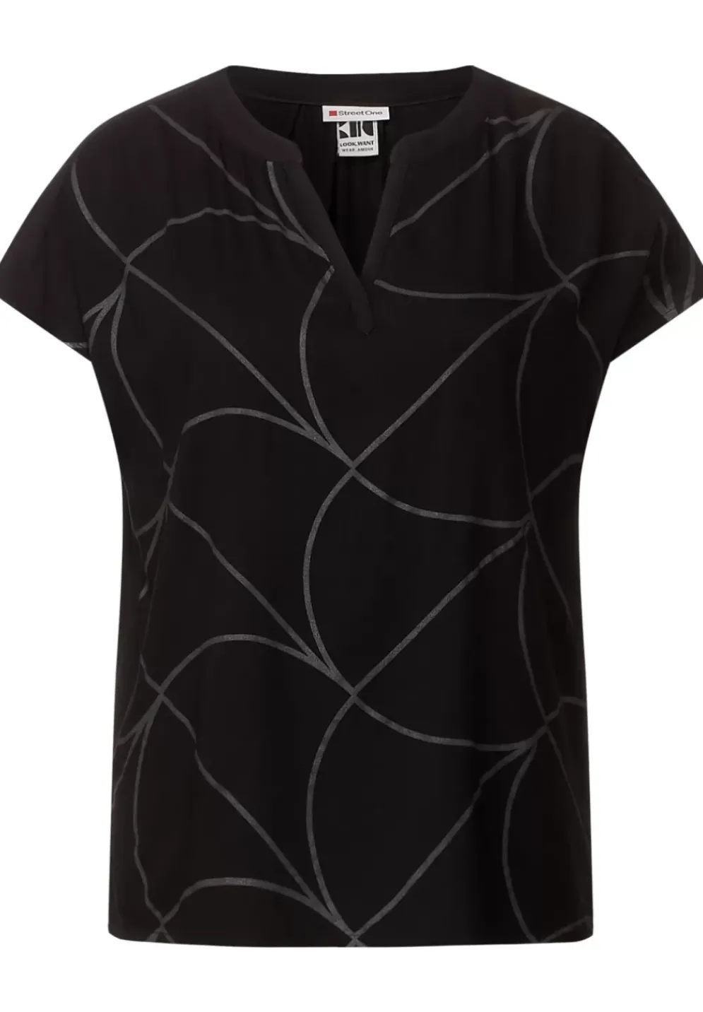 Blusenshirt Mit Print