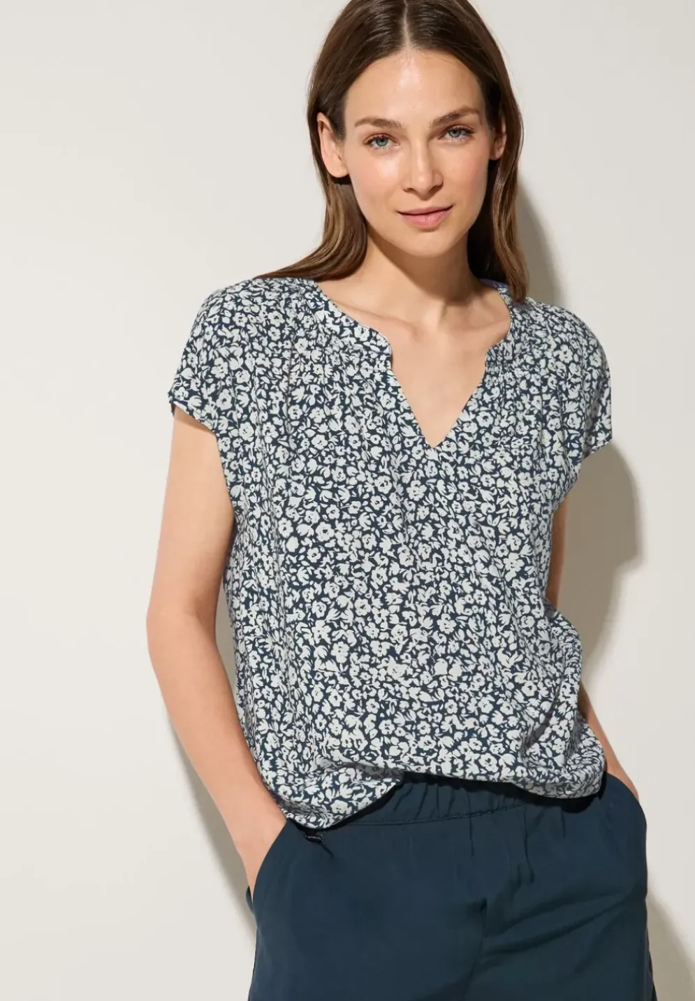 Blusenshirt Mit Print
