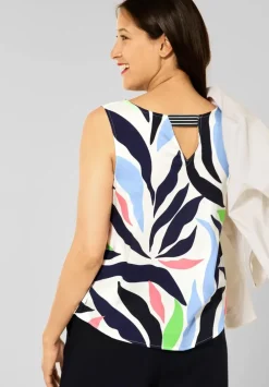 Blusentop Mit Allover Print