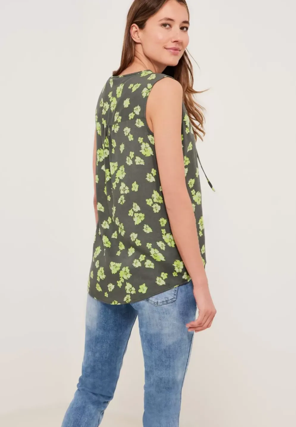 Blusentop Mit Print
