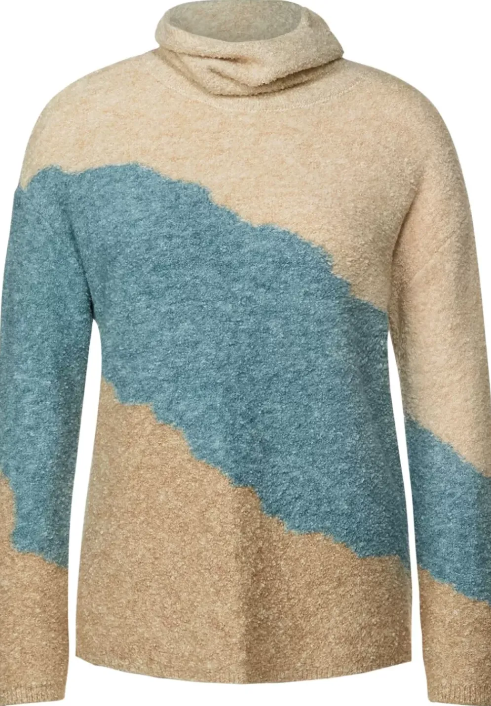 Boucle Strickpullover