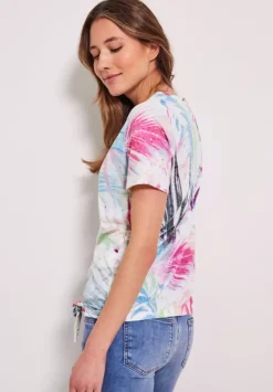 Burn Out Print Shirt