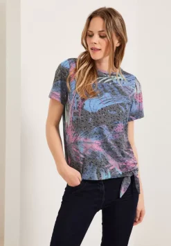 Burn Out Print Shirt