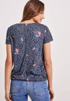 Burn Out Print T-Shirt