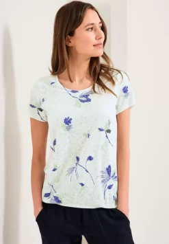 Burn Out Print T-Shirt