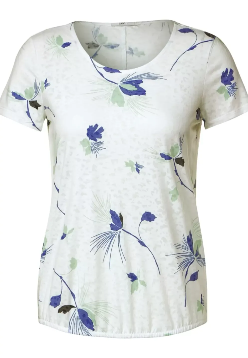 Burn Out Print T-Shirt