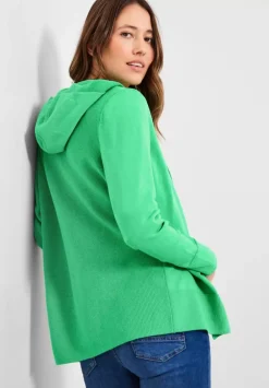 Cardigan Mit Strukturmix