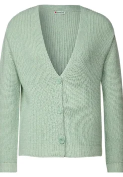 Cardigan Mit V-Ausschnitt