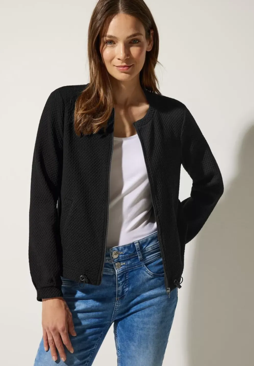Cardigan Mit Zipper