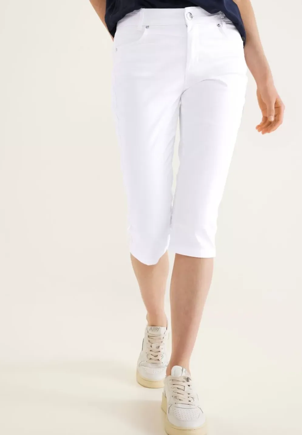 Casual Fit Caprihose