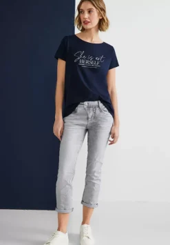 Casual Fit Caprihose