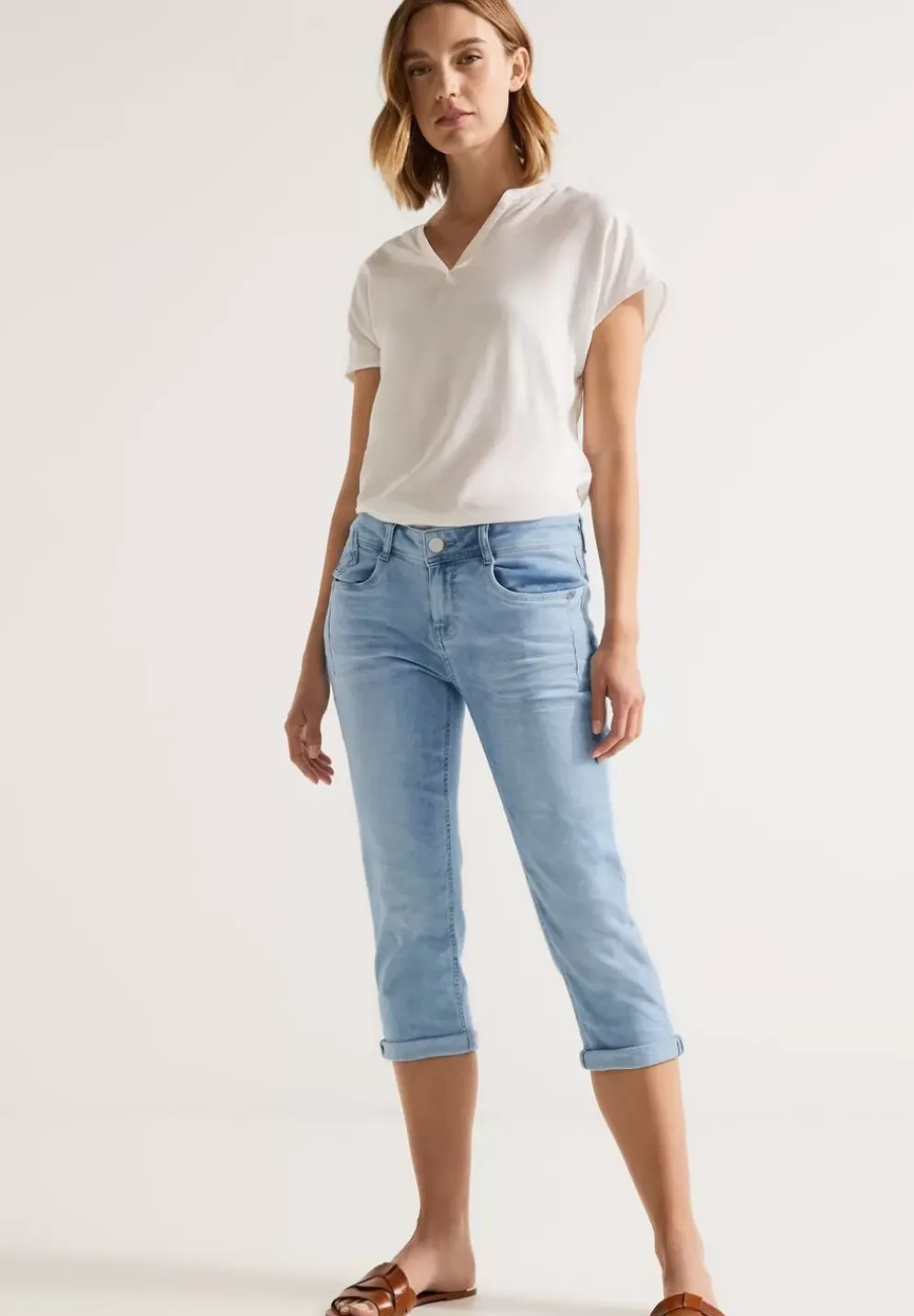 Casual Fit Hose In 3/4