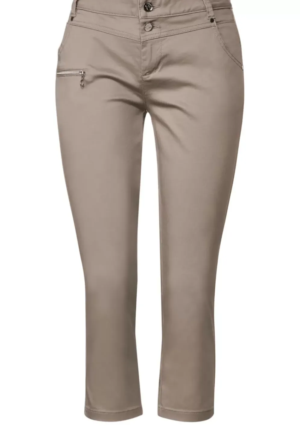 Casual Fit Hose In 3/4 Lange