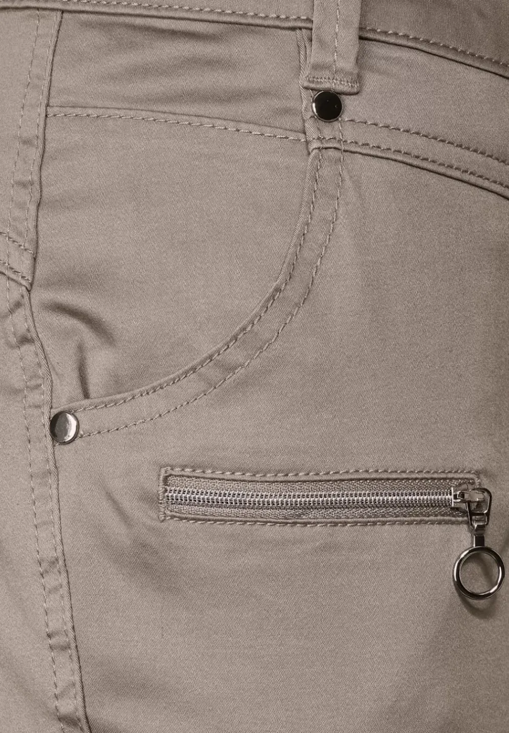 Casual Fit Hose In 3/4 Lange