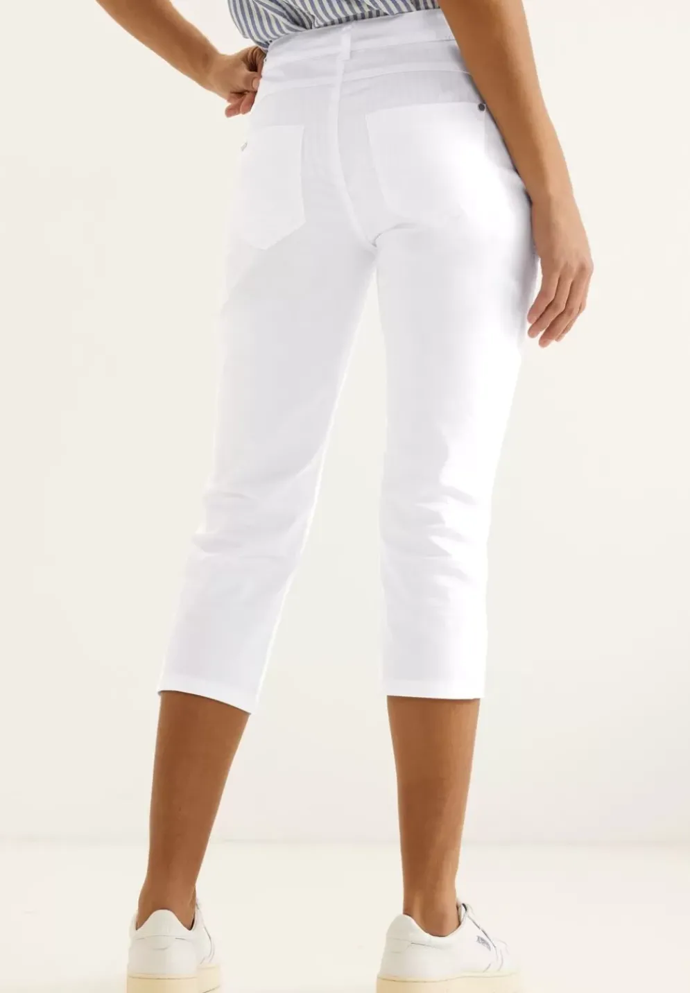 Casual Fit Hose In 3/4 Lange