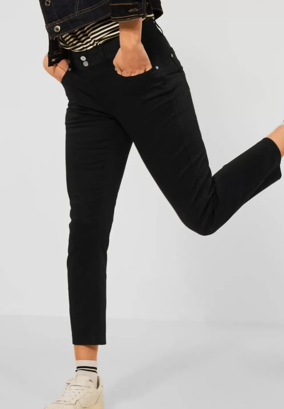 Casual Fit Hose In Unifarbe