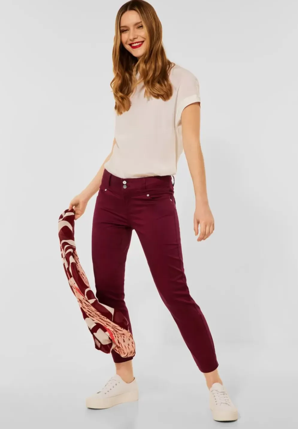 Casual Fit Hose In Unifarbe