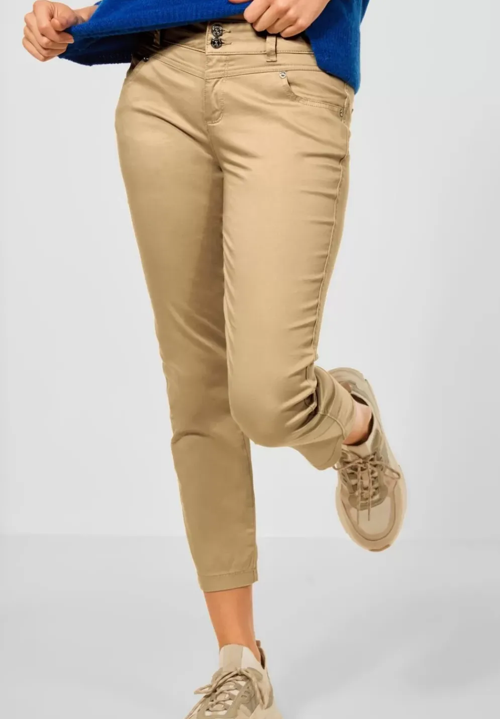 Casual Fit Hose In Unifarbe
