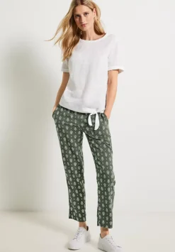 Casual Fit Hose Mit Print