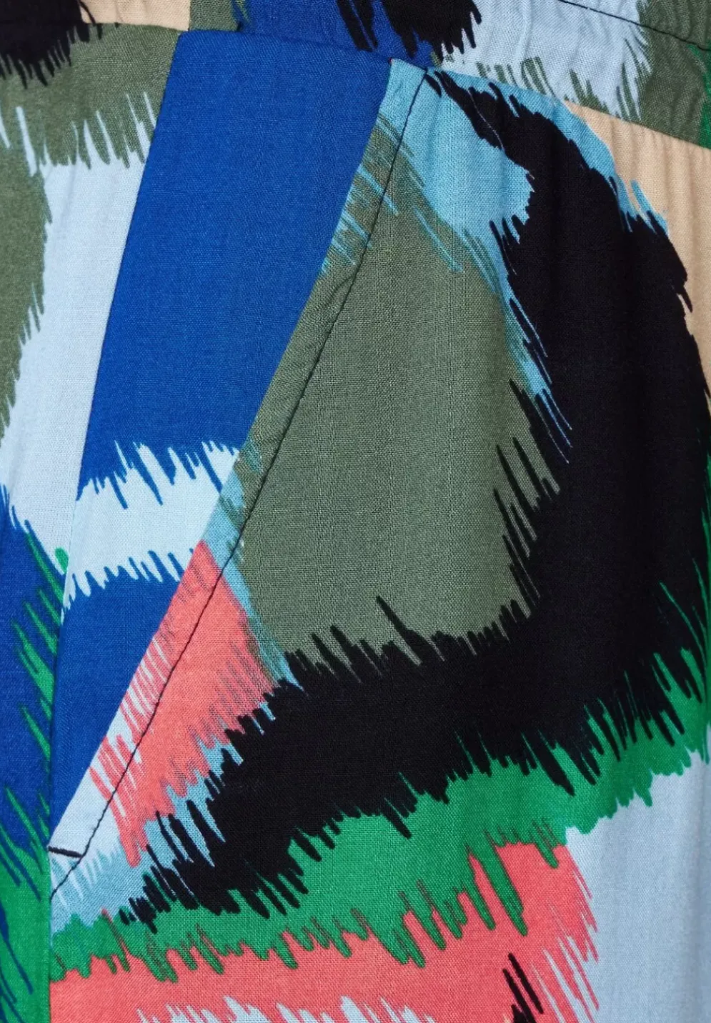 Casual Fit Hose Mit Print