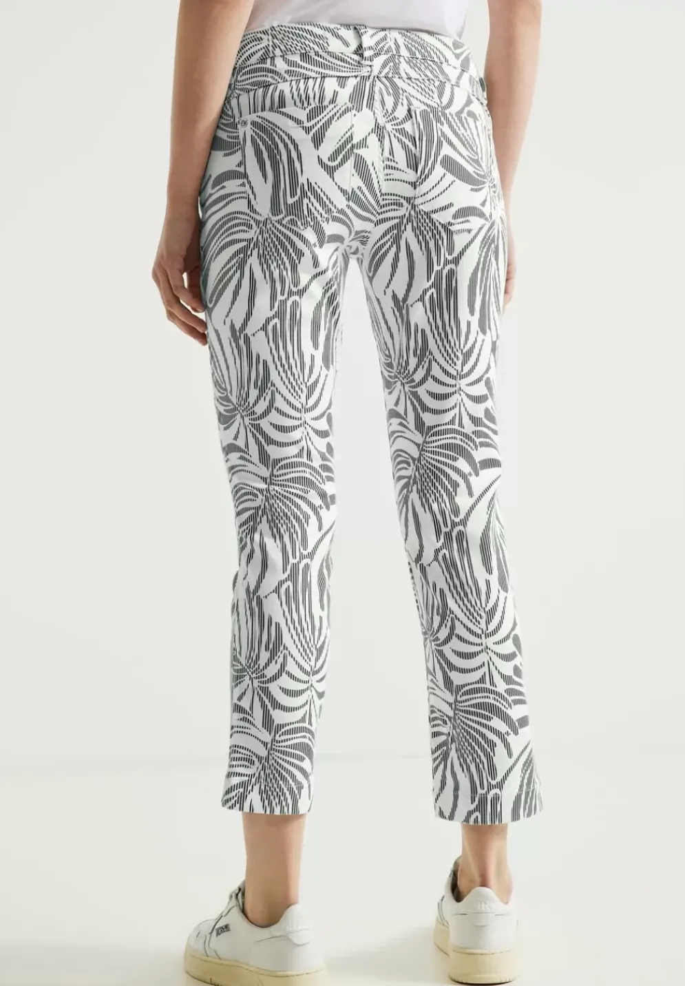 Casual Fit Hose Mit Print