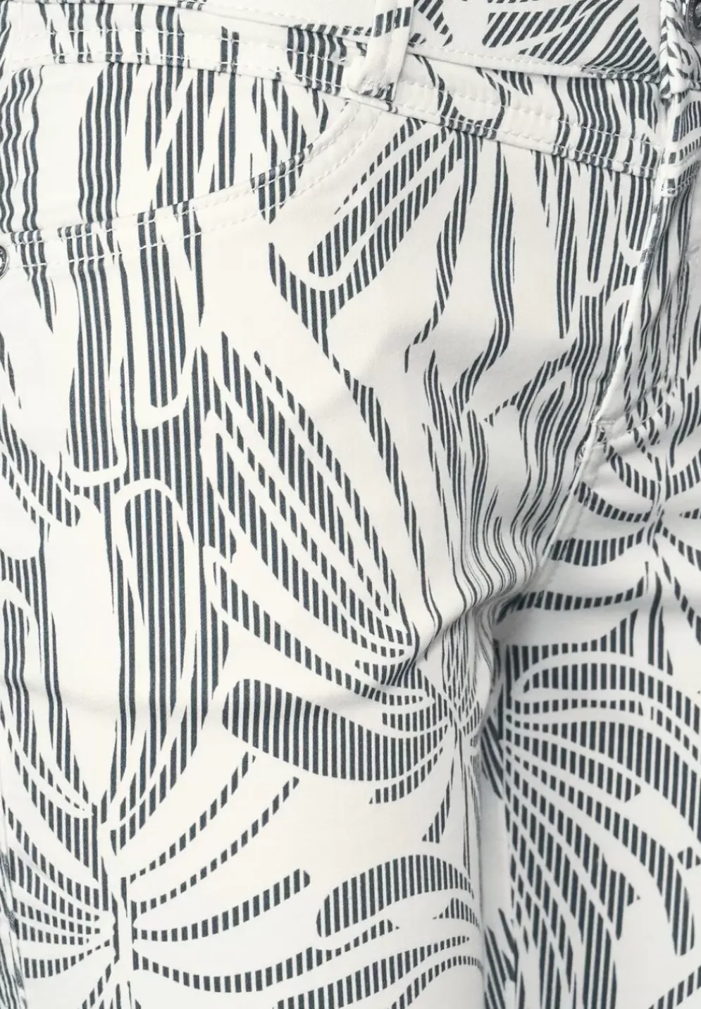 Casual Fit Hose Mit Print