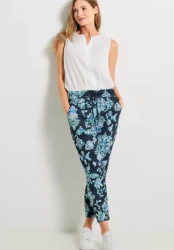 Casual Fit Hose Mit Print