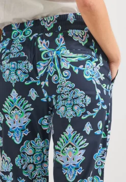 Casual Fit Hose Mit Print