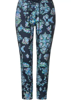 Casual Fit Hose Mit Print
