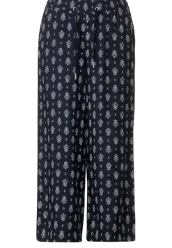 Casual Fit Hose Mit Print