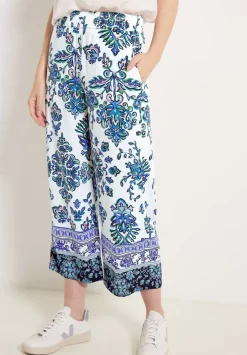 Casual Fit Hose Mit Print
