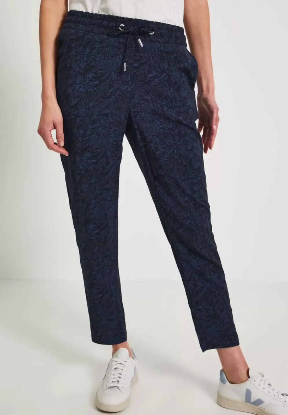 Casual Fit Hose Mit Print