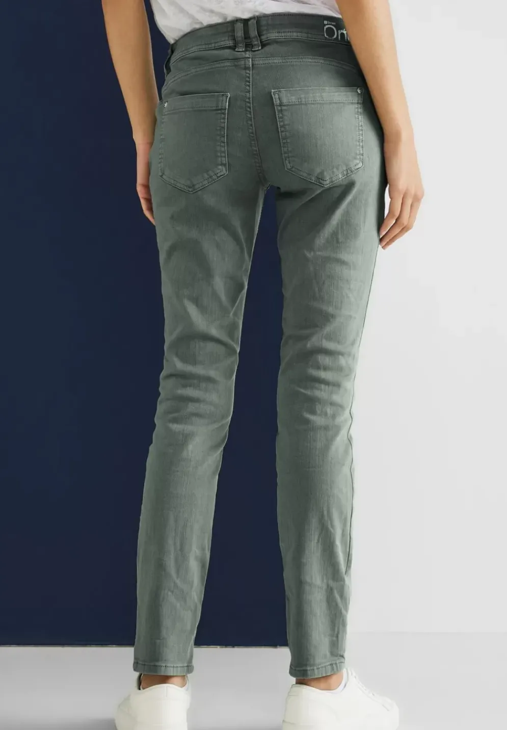 Casual Fit Hose Mit Stretch