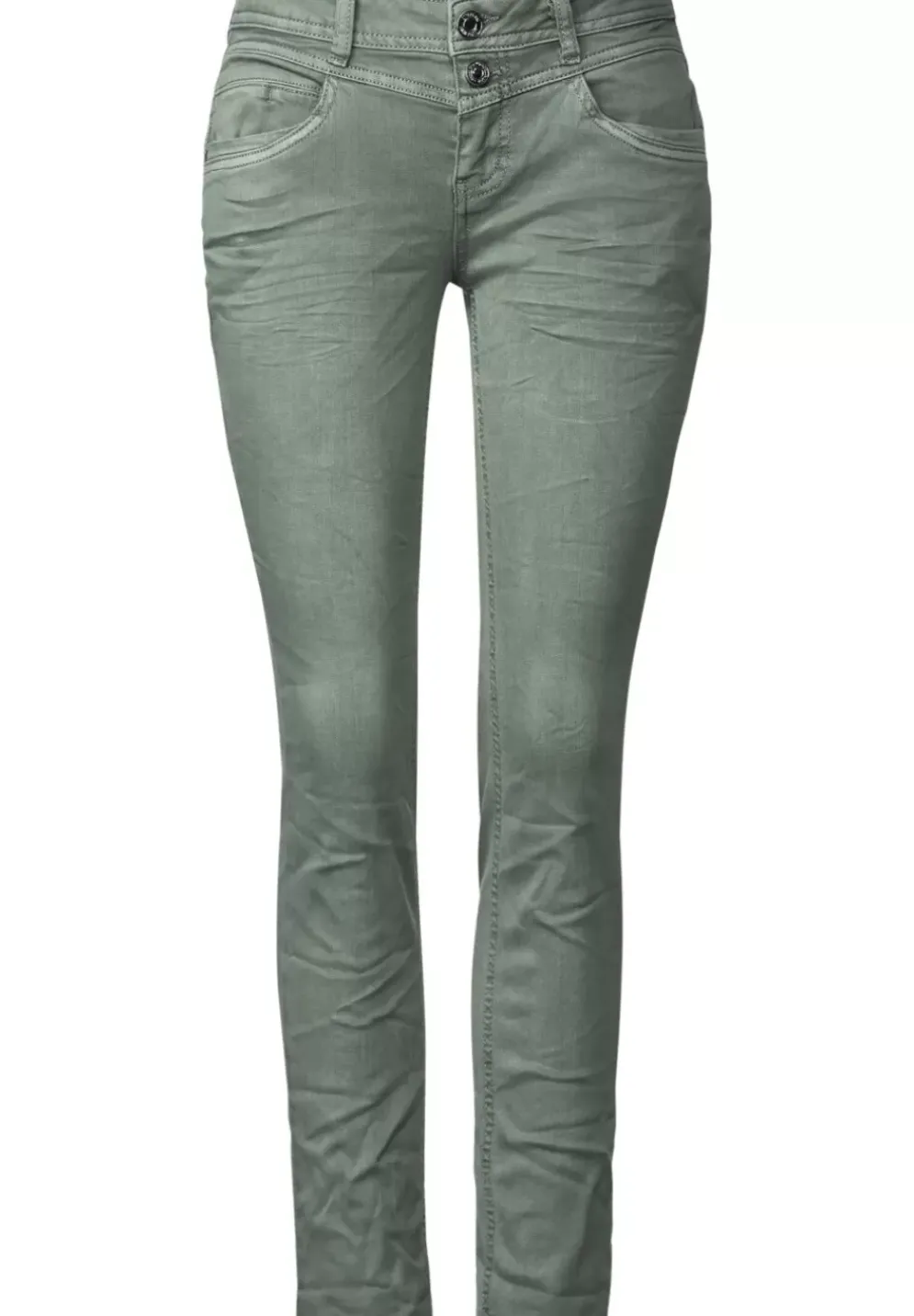 Casual Fit Hose Mit Stretch