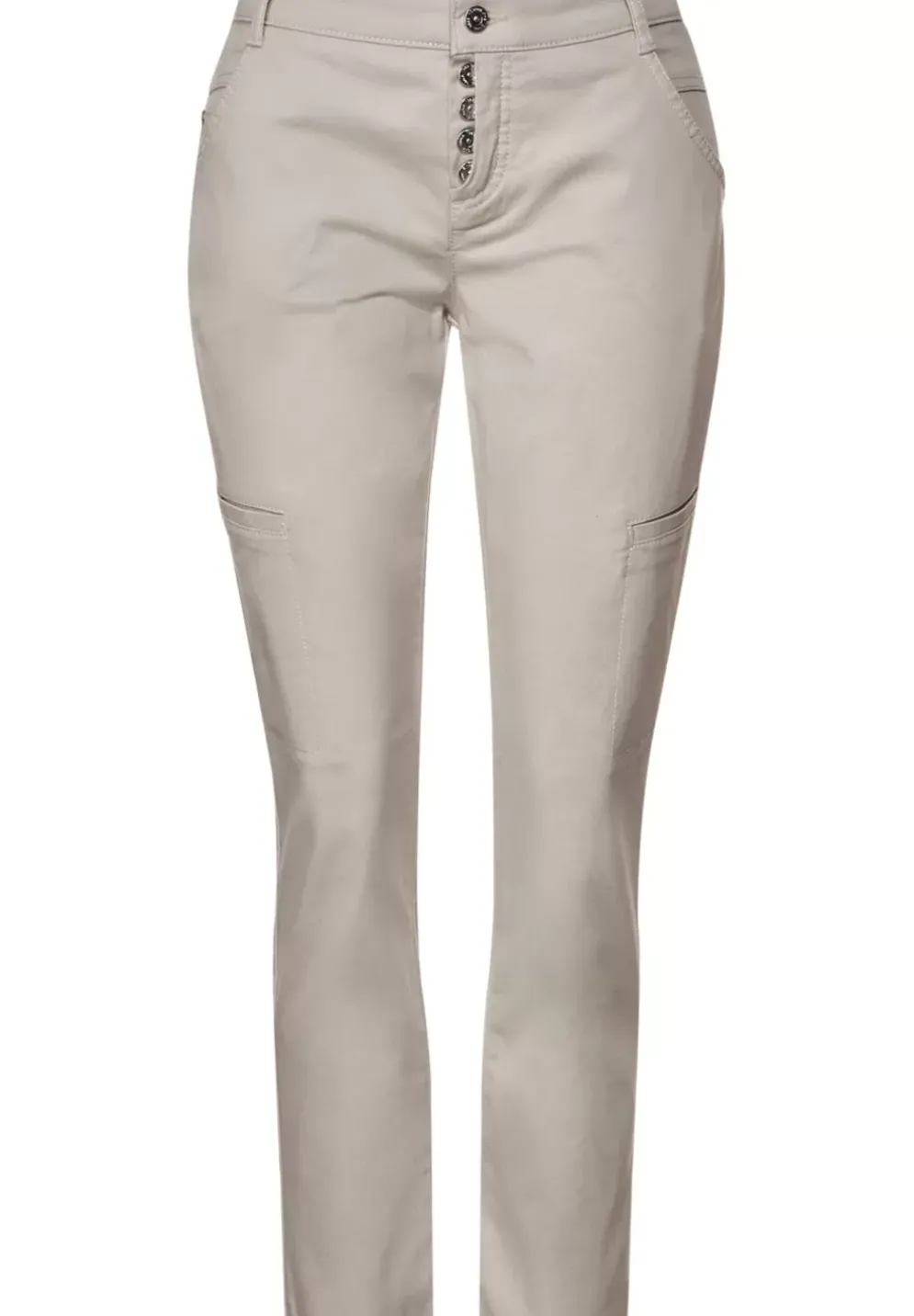 Casual Fit Hose Mit Stretch
