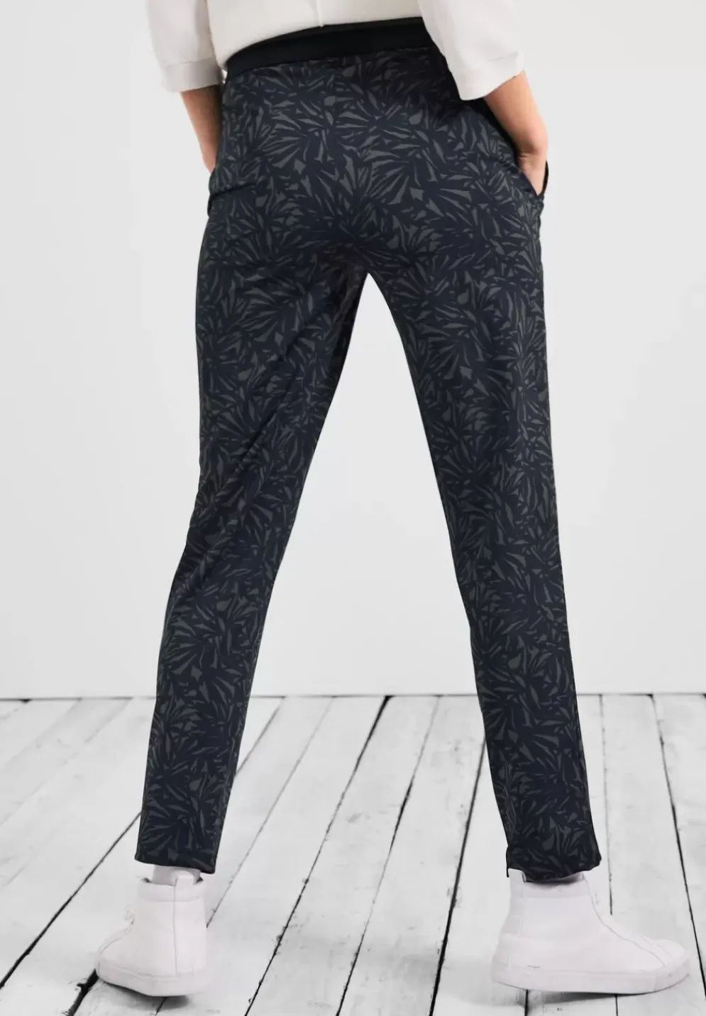 Casual Fit Hose Mit Stretch