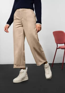 Casual Fit Hose Mit Wide Leg