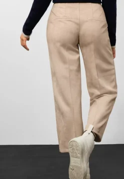 Casual Fit Hose Mit Wide Leg