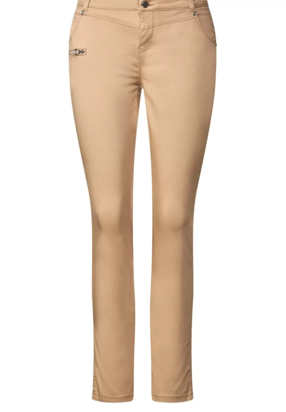 Casual Fit Hose Mit Zipper